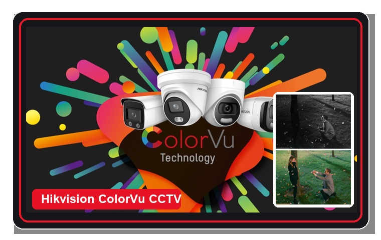 Hikvision ColorVu CCTV cameras with colour night vision comparison